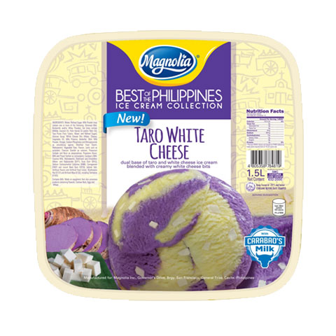 Ice Cream Best of the Philippines Taro White Cheese