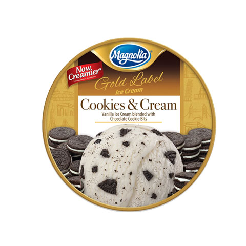 Ice Cream Gold Label Cookies & Cream
