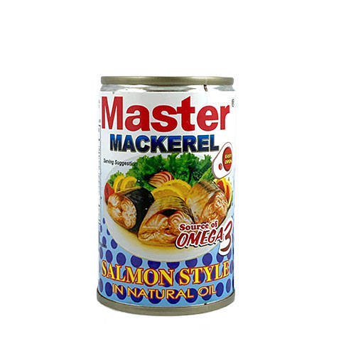 Mackerel Salmon Style in Natural Oil