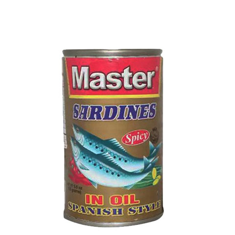 Sardines in Oil Spanish Style Spicy