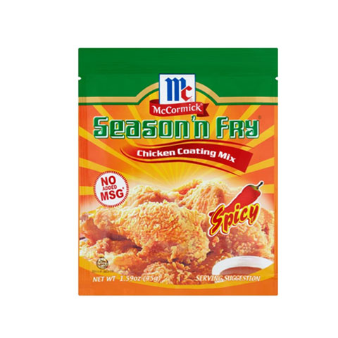 Season 'n Fry Spicy Chicken Coating Mix