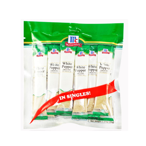 White Pepper Ground Singles