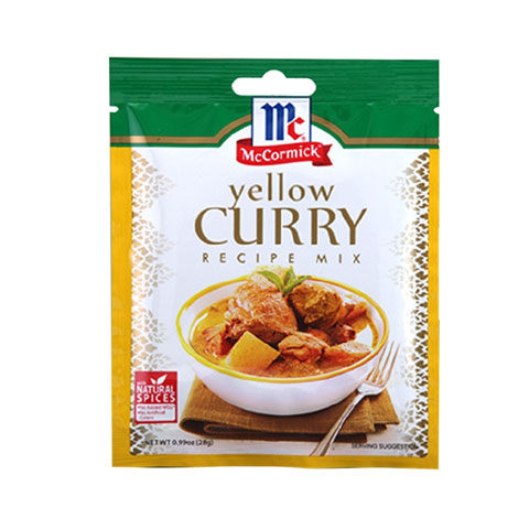 Yellow Curry Recipe Mix