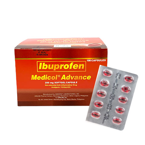 Advance Ibuprofen Soft Gel Capsule 200 mg