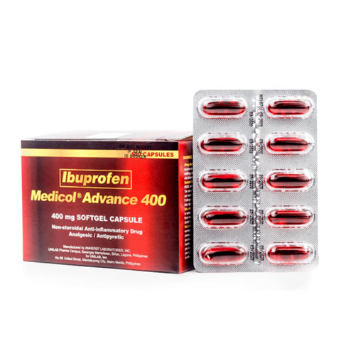 Advance Ibuprofen Soft Gel Capsule 400 mg