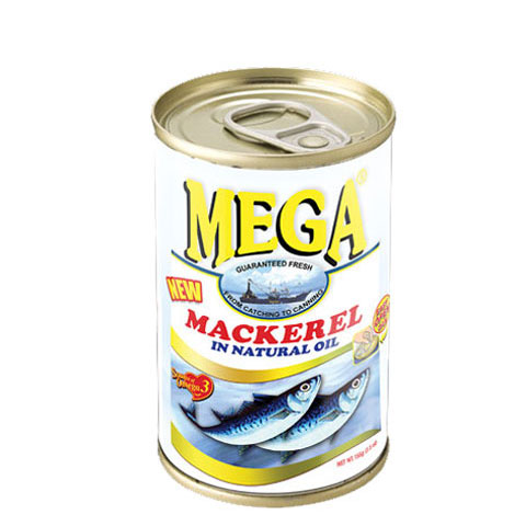 Mackerel in Natural Oil