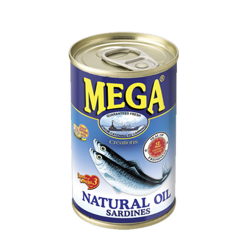 Sardines Natural Oil