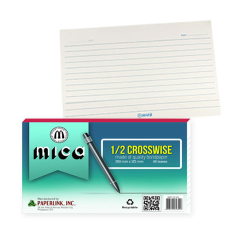 Pad Paper 1/2 Crosswise 200x125mm