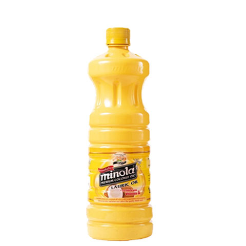 Premium Coconut Lauric Oil PET Bottle