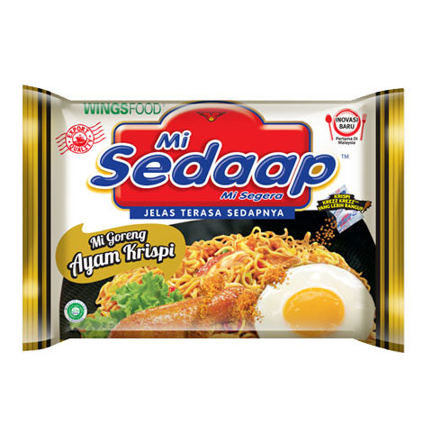 Instant Noodles Mi Goreng Ayam Krispi