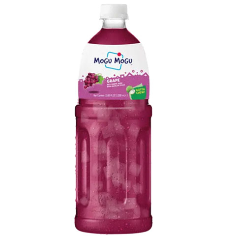 Grape Juice with Nata de Coco