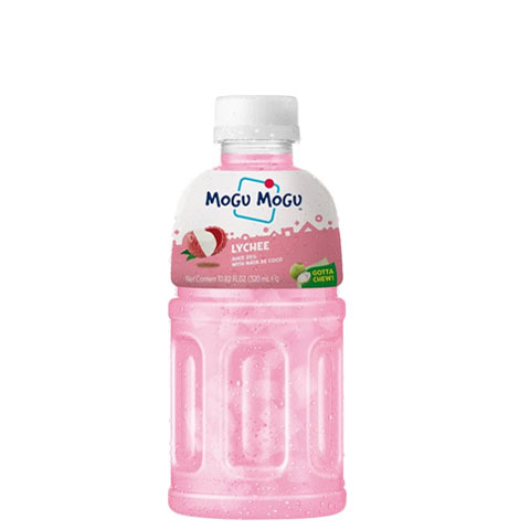 Lychee Juice with Nata de Coco