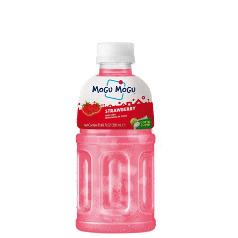 Strawberry Juice with Nata de Coco