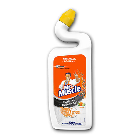 Toilet Bowl Cleaner Foaming Bleach Gel Citrus