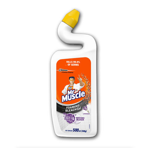 Toilet Bowl Cleaner Foaming Bleach Gel Lavander