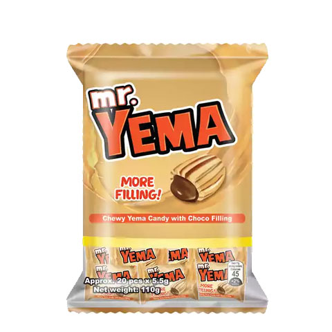 Chewy Yema Candy with Choco Filling