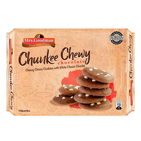 Chunkee Chewy Soft Cookies Chocolate