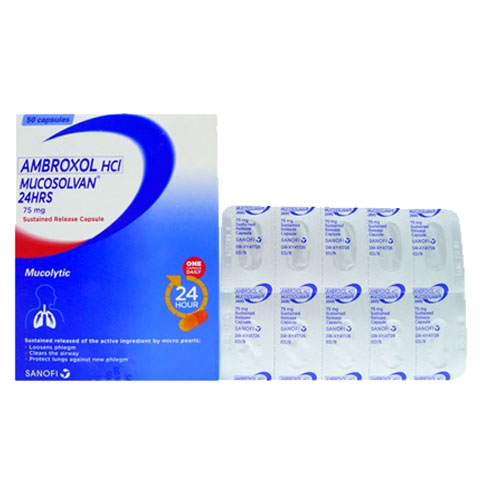 Ambroxol HCI 75mg Capsule