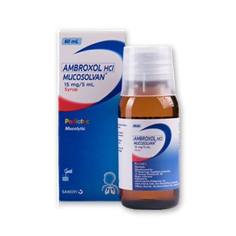 Ambroxol HCI Pediatric 15mg'5ml Syrup