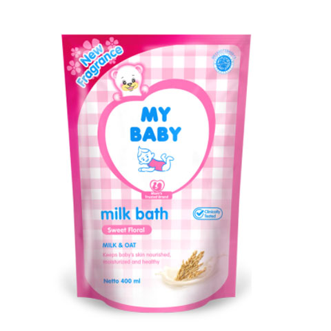 Baby Milk Bath Soap Sweet Floral Refill