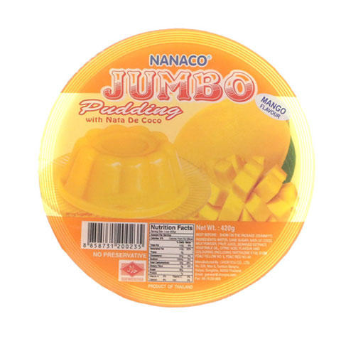 Jumbo Mango Pudding with Nata de Coco