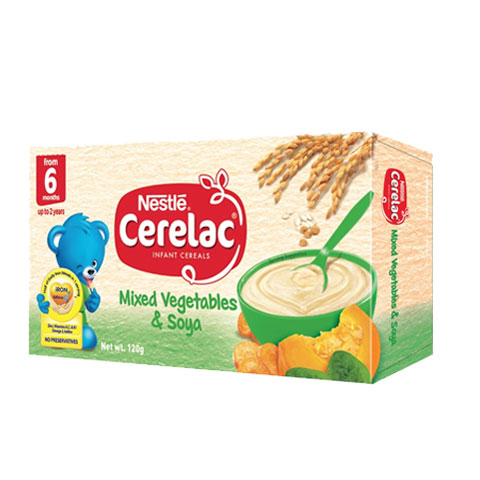 Cerelac Instant Cereals Mixed Vegetables & Soya