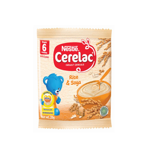 Cerelac Instant Cereals Rice & Soya