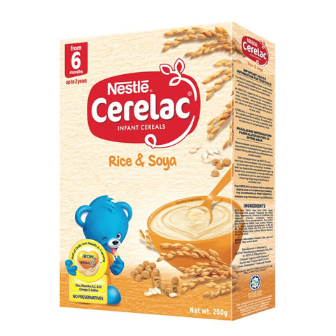 Cerelac Instant Cereals Rice & Soya