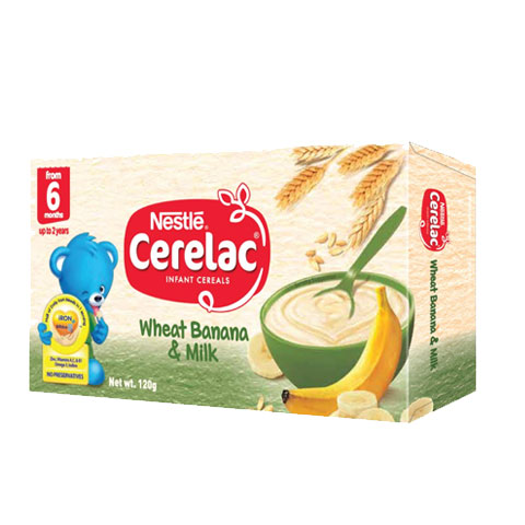 Cerelac Instant Cereals Wheat Banana & Milk