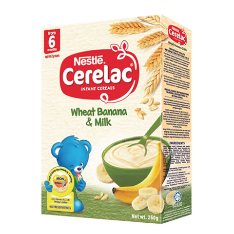 Cerelac Instant Cereals Wheat Banana & Milk