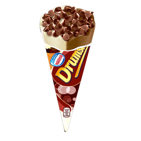 Drumstick Ice Cream Double Chocolate Vanilla