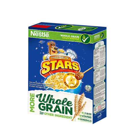 Honey Stars Honey Coated Wheat and Corn Puffs Breakfast Cereal