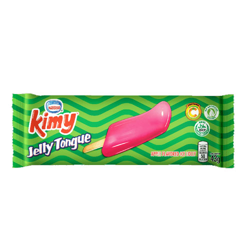 Kimy Jelly Tongue Ice Lolly Apple