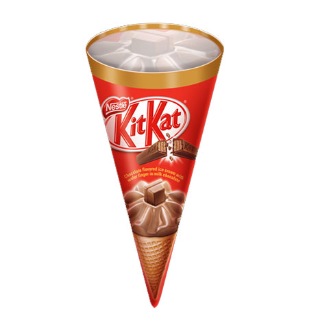 Kitkat Ice Cream Cone