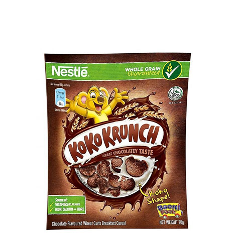 Koko Krunch Chocolate Wheat Curls Breakfast Cereal