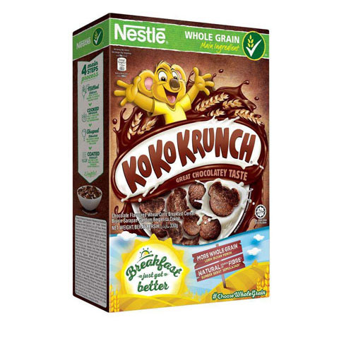 Koko Krunch Chocolate Wheat Curls Breakfast Cereal