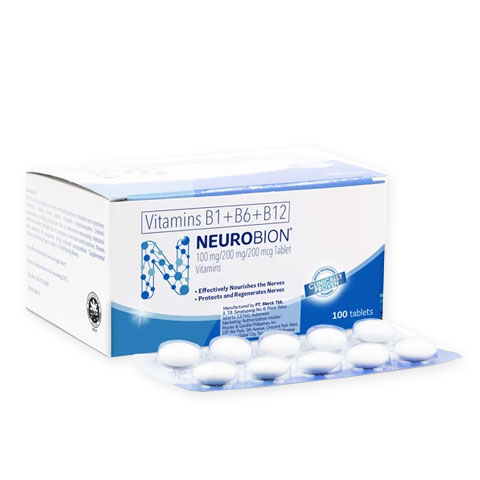 Vitamin B1+B6+B12 100mg Tablet