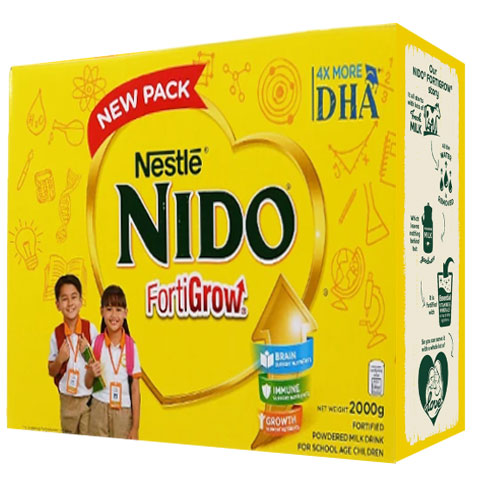 Nido Fortigrow 4x more DHA for School Age Children 2kg