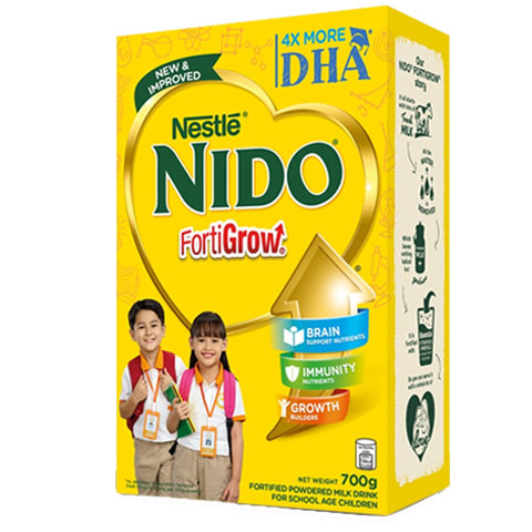 Nido Fortigrow 4x more DHA for School Age Children