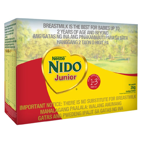 Nido Junior for 1-3 yrs old