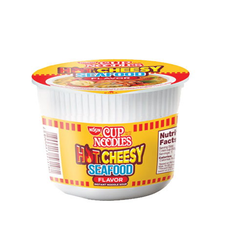 Cup Noodles Hot and Cheesy Seafood Flavor