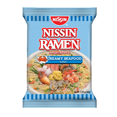 Ramen Instant Noodles Creamy Seafood