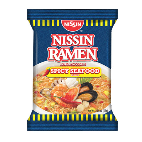 Ramen Instant Noodles Spicy Seafood