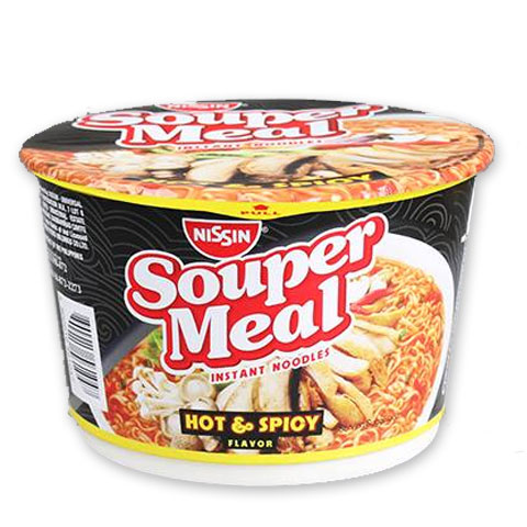 Souper Meal Instant Noodles Hot and Spicy Flavor