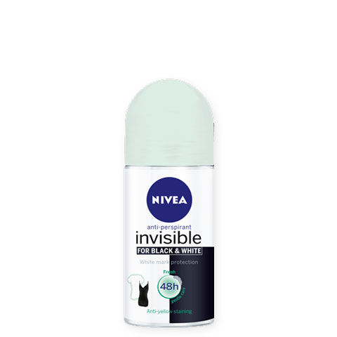 Deodorant Invisible Black & White Fresh 48H Roll-On