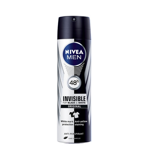 Deodorant Men Invisible Black & White Power 48H Spray