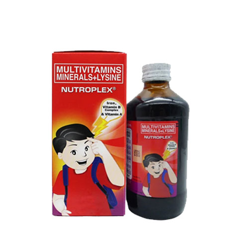 Multivitamins Minerals + Lysine Syrup