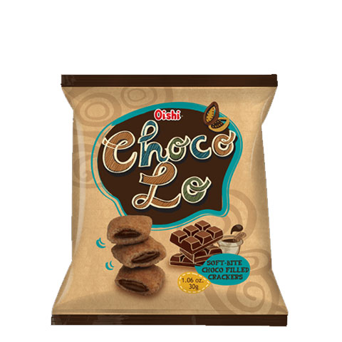 Choco Lo Soft-Bite Choco Filled Crackers 30g/100