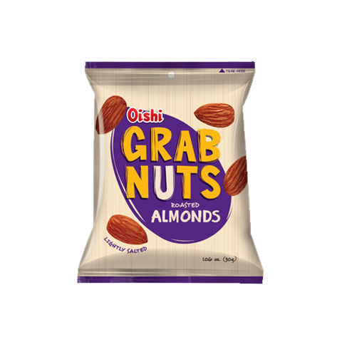Grab Nuts Roasted Almond 30g/50