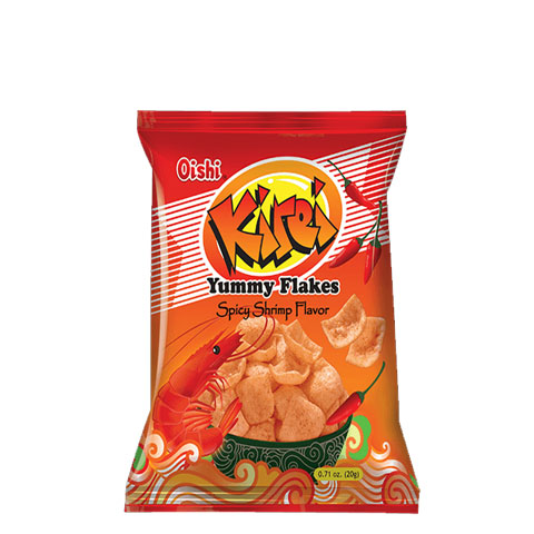 Kirei Yummy Flakes Shrimp Spicy 20g/100